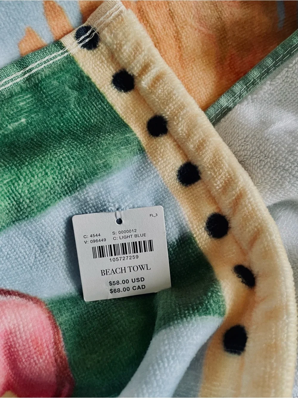 Farm Rio x Anthropologie Printed Beach Towel